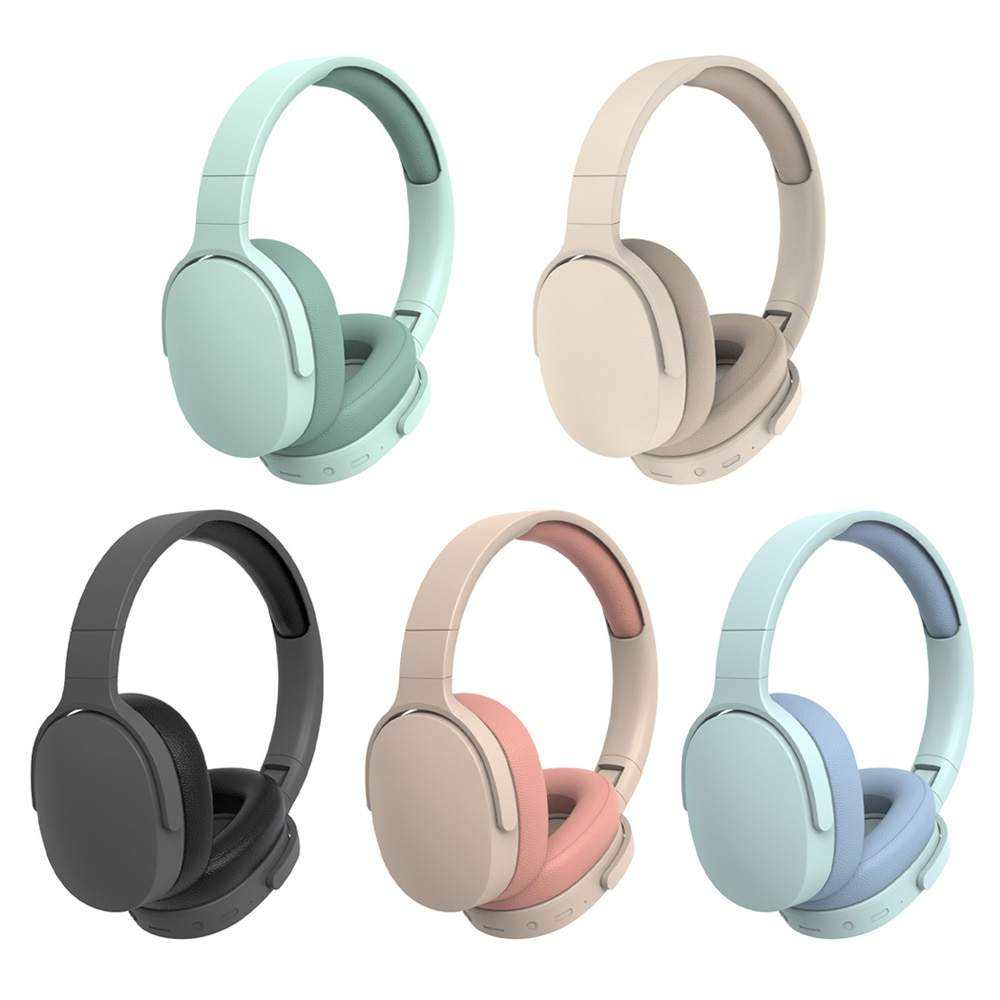 Casque Supra-Auriculaire Bluetooth Sans Fil P2961 Longue Autonomie, Son Stéréo Haute Qualité pour Sport et Gaming