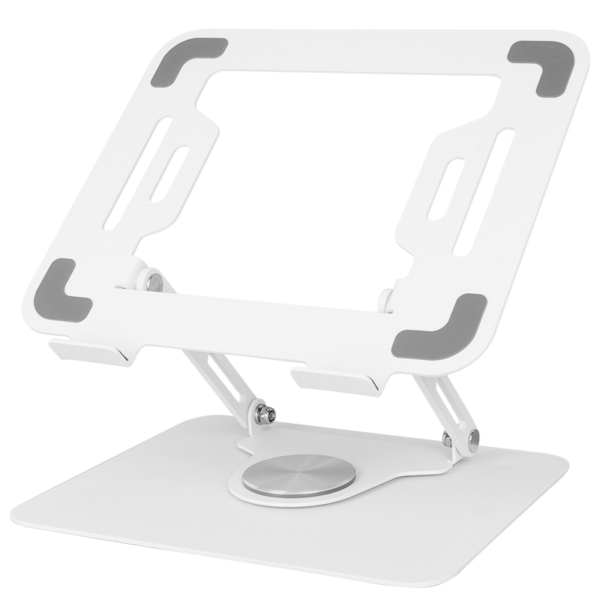 Support Stable et Rotatif pour Ordinateur Portable, Pliable et Réglable à 360° en Métal, pour MacBook et Autres Support Stable et Rotatif pour Ordinateur Portable, Pliable et Réglable à 360° en Métal, pour MacBook et Autres